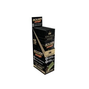 2 Palm Blunt Wraps - Golden Mango - Display Box - 15 Products
