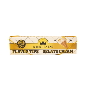 French Brown Rolling Papers - King Size - Gelato Cream Tips
