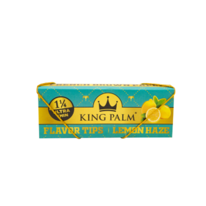 French Brown Rolling Papers - 1 1/4 Size - Lemon Haze Tips